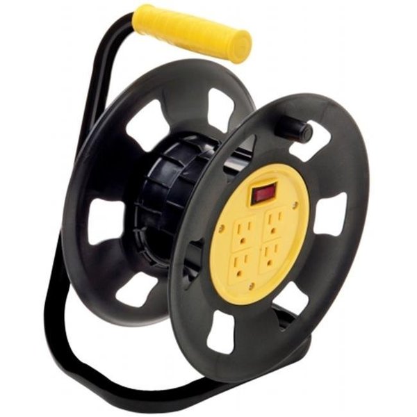 Keen 4-Outlet Retractable Extension Cord Reel KE84750